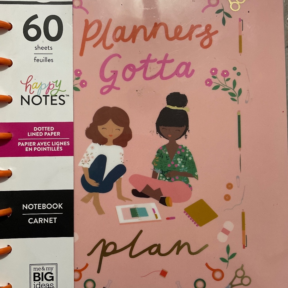 Happy planner notebook
